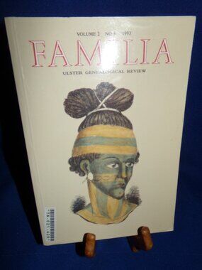 Vintage Familia Magazine: Ulster Genealogical Review - Vol 2 No 9 -1993 -Ireland